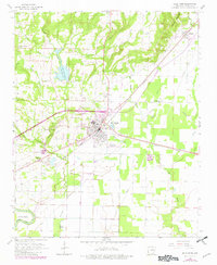 Download a high-resolution, GPS-compatible USGS topo map for Bald Knob, AR (1982 edition)