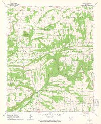 Download a high-resolution, GPS-compatible USGS topo map for Barney, AR (1964 edition)