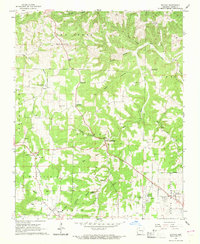 Download a high-resolution, GPS-compatible USGS topo map for Batavia, AR (1969 edition)