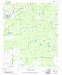 Download a high-resolution, GPS-compatible USGS topo map for Bearden, AR (1986 edition)