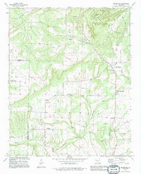 Download a high-resolution, GPS-compatible USGS topo map for Bee Branch, AR (1995 edition)