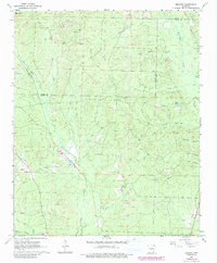 Download a high-resolution, GPS-compatible USGS topo map for Belfast, AR (1984 edition)