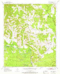 1950 Map of Ben Lomond, 1966 Print