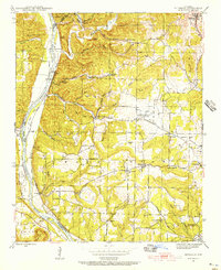 Download a high-resolution, GPS-compatible USGS topo map for Bethesda, AR (1956 edition)