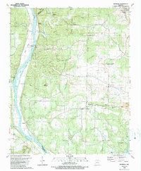 Download a high-resolution, GPS-compatible USGS topo map for Bethesda, AR (1989 edition)