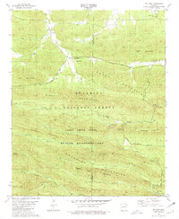 Download a high-resolution, GPS-compatible USGS topo map for Big Fork, AR (1981 edition)
