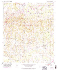 Download a high-resolution, GPS-compatible USGS topo map for Blevins, AR (1978 edition)