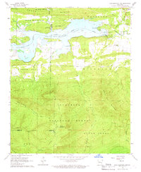 preview thumbnail of historical topo map of Yell County, AR in 1966