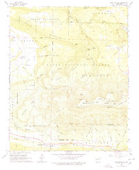 Download a high-resolution, GPS-compatible USGS topo map for Blue Mountain, AR (1978 edition)