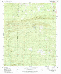 Download a high-resolution, GPS-compatible USGS topo map for Bog Springs, AR (1985 edition)