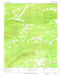 preview thumbnail of historical topo map of Montgomery County, AR in 1966