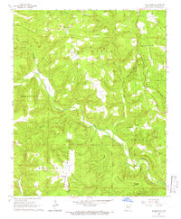 Download a high-resolution, GPS-compatible USGS topo map for Botkinburg, AR (1966 edition)
