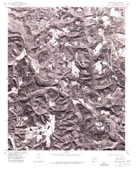Download a high-resolution, GPS-compatible USGS topo map for Botkinburg, AR (1977 edition)