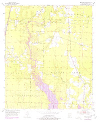 Download a high-resolution, GPS-compatible USGS topo map for Bradley NE, AR (1978 edition)