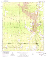 preview thumbnail of historical topo map of Lafayette County, AR in 1952