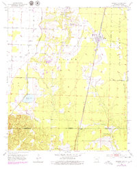 1952 Map of Lafayette County, AR, 1979 Print