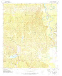 Download a high-resolution, GPS-compatible USGS topo map for Bragg City, AR (1973 edition)