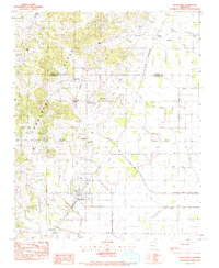Download a high-resolution, GPS-compatible USGS topo map for Brookland, AR (1984 edition)
