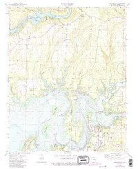 Download a high-resolution, GPS-compatible USGS topo map for Brownsville, AR (1982 edition)