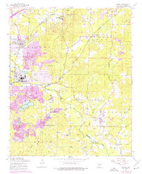 Download a high-resolution, GPS-compatible USGS topo map for Bryant, AR (1976 edition)