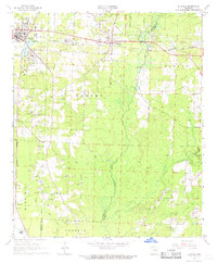 Download a high-resolution, GPS-compatible USGS topo map for Buckner, AR (1969 edition)