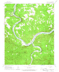 Download a high-resolution, GPS-compatible USGS topo map for Buffalo City, AR (1967 edition)