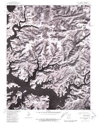Download a high-resolution, GPS-compatible USGS topo map for Bull Shoals, AR (1981 edition)