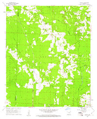 Download a high-resolution, GPS-compatible USGS topo map for Bussey, AR (1961 edition)