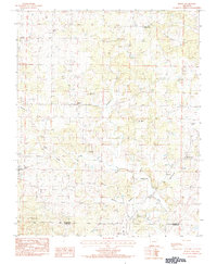 Download a high-resolution, GPS-compatible USGS topo map for Byron, AR (1984 edition)