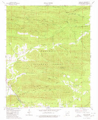 Download a high-resolution, GPS-compatible USGS topo map for Caddo Gap, AR (1980 edition)
