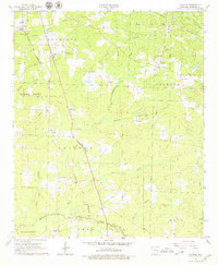 preview thumbnail of historical topo map of Columbia County, AR in 1966