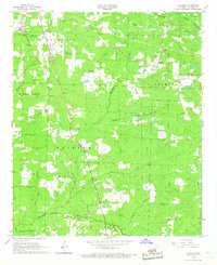 Download a high-resolution, GPS-compatible USGS topo map for Calhoun, AR (1967 edition)