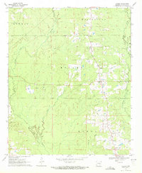 Download a high-resolution, GPS-compatible USGS topo map for Calmer, AR (1972 edition)