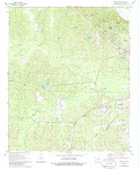 Download a high-resolution, GPS-compatible USGS topo map for Camden SW, AR (1986 edition)