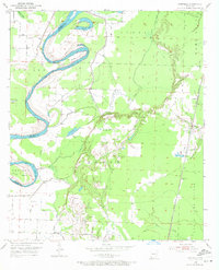 Download a high-resolution, GPS-compatible USGS topo map for Canfield, AR (1972 edition)