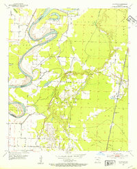 Download a high-resolution, GPS-compatible USGS topo map for Canfield, AR (1953 edition)