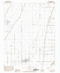 Download a high-resolution, GPS-compatible USGS topo map for Caraway, AR (1984 edition)
