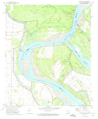 Download a high-resolution, GPS-compatible USGS topo map for Catfish Point, AR (1974 edition)