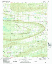Download a high-resolution, GPS-compatible USGS topo map for Cato, AR (1987 edition)