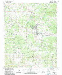 Download a high-resolution, GPS-compatible USGS topo map for Cave City, AR (1990 edition)