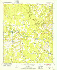 Download a high-resolution, GPS-compatible USGS topo map for Cerrogordo, AR (1952 edition)