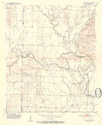 Download a high-resolution, GPS-compatible USGS topo map for Cerrogordo, AR (1952 edition)