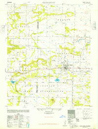 Download a high-resolution, GPS-compatible USGS topo map for Charleston, AR (1949 edition)