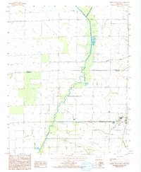 Download a high-resolution, GPS-compatible USGS topo map for Cherry Valley West, AR (1993 edition)