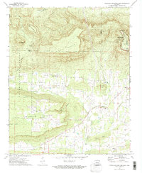 Download a high-resolution, GPS-compatible USGS topo map for Chickalah Mountain East, AR (1974 edition)