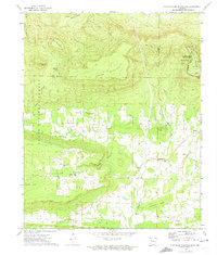 preview thumbnail of historical topo map of Yell County, AR in 1972