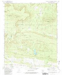 Download a high-resolution, GPS-compatible USGS topo map for Chickalah Mountain West, AR (1982 edition)