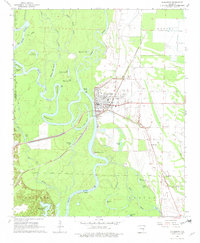Download a high-resolution, GPS-compatible USGS topo map for Clarendon, AR (1978 edition)