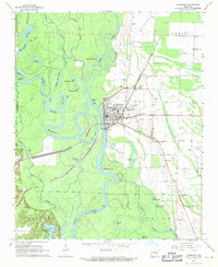 Download a high-resolution, GPS-compatible USGS topo map for Clarendon, AR (1970 edition)