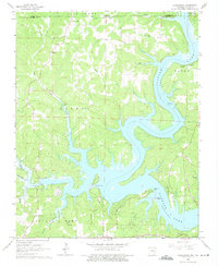 Download a high-resolution, GPS-compatible USGS topo map for Clarkridge, AR (1975 edition)